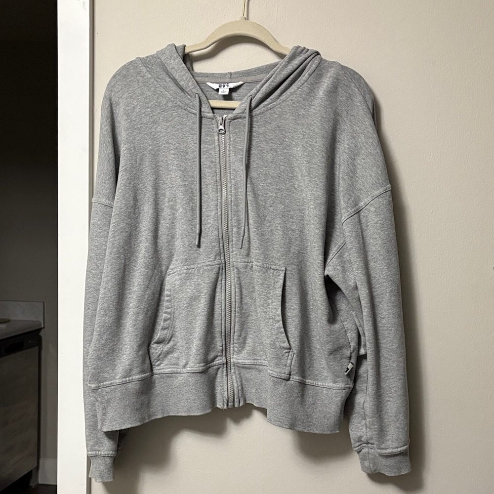 JoyLab Gray Zip-Up Hoodie